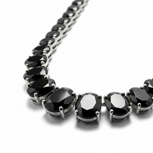 CRYSTAL BALL SET - BLACK