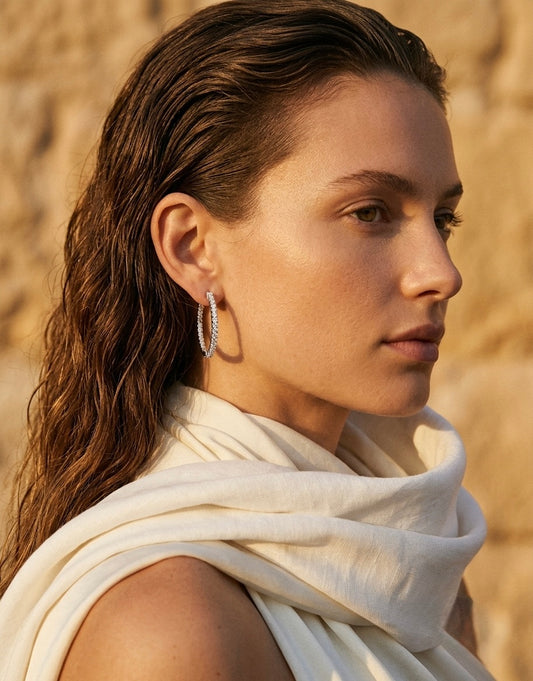 ALTURA DIAMONDS HOOPS