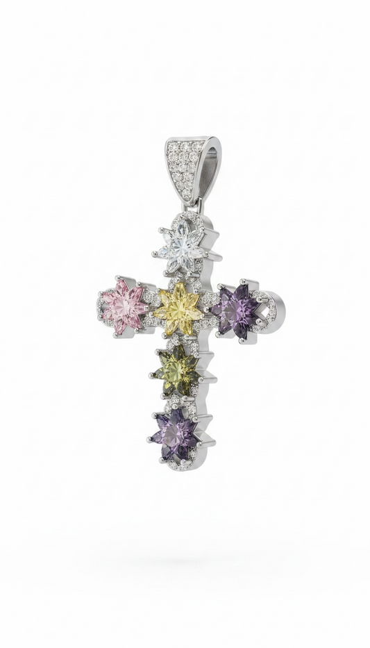 ZIPA CROSS NECKLACE