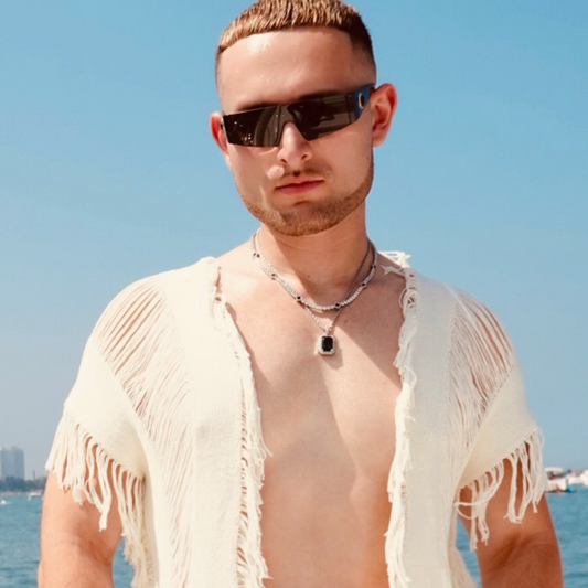 HALO SILVER NECKLACE