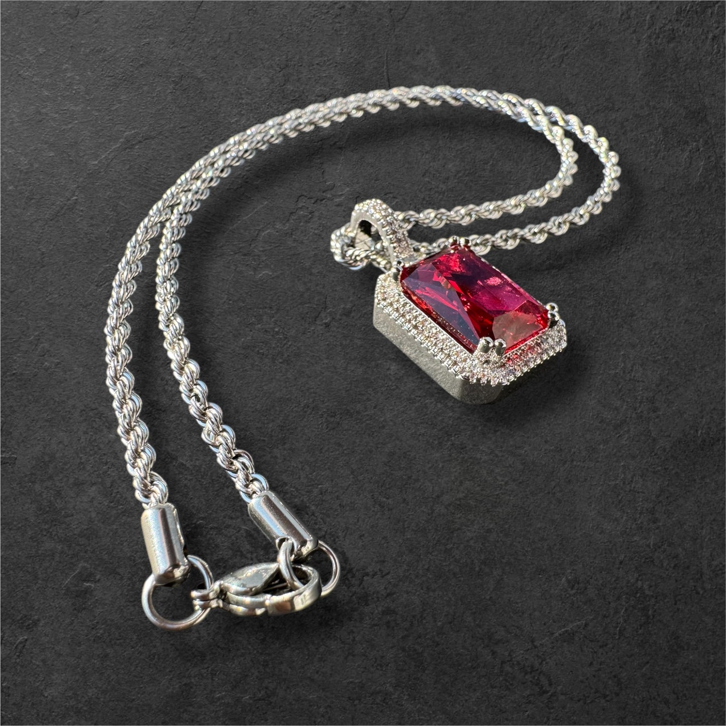 KIDS ARE GEMS RUBY PENDANT