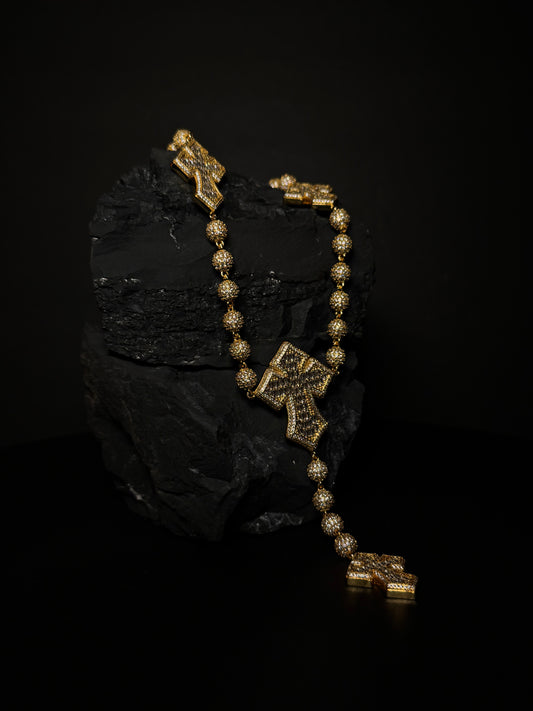 CIELO ROSARY NECKLACE