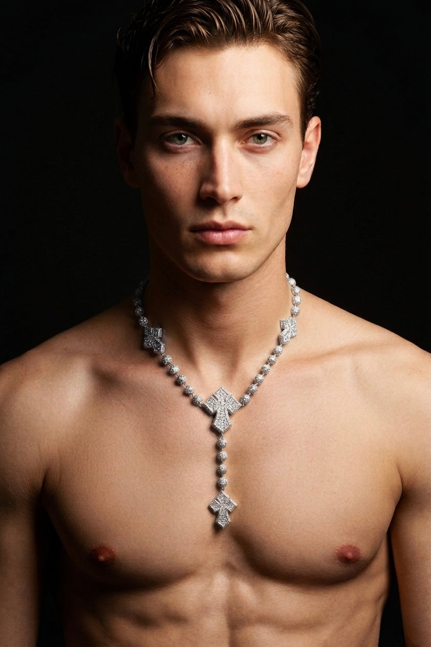 CIELO ROSARY NECKLACE