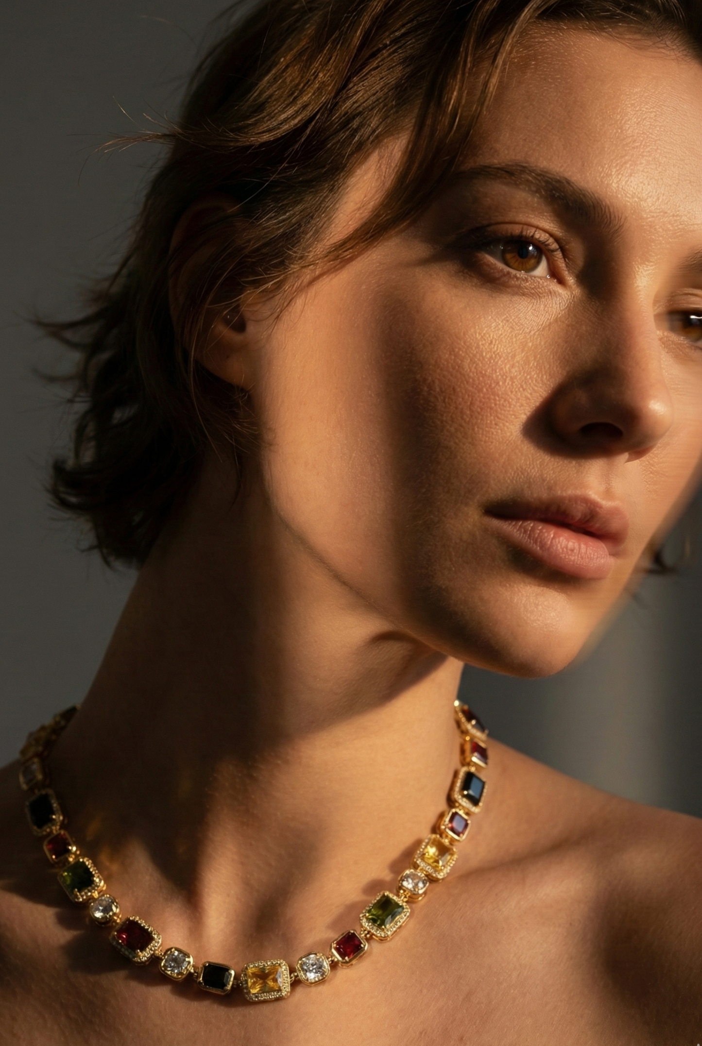 APOLLO GEM STONES NECKLACE