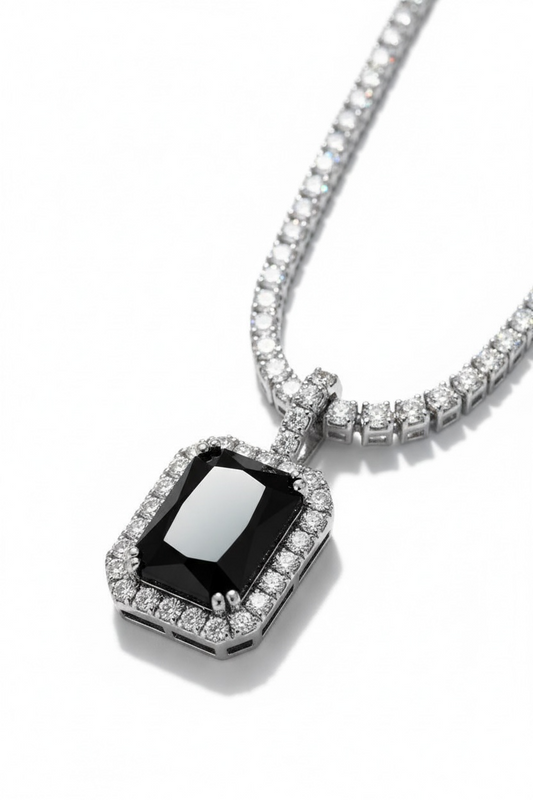 MIDNIGHT OBSIDIAN PENDANT