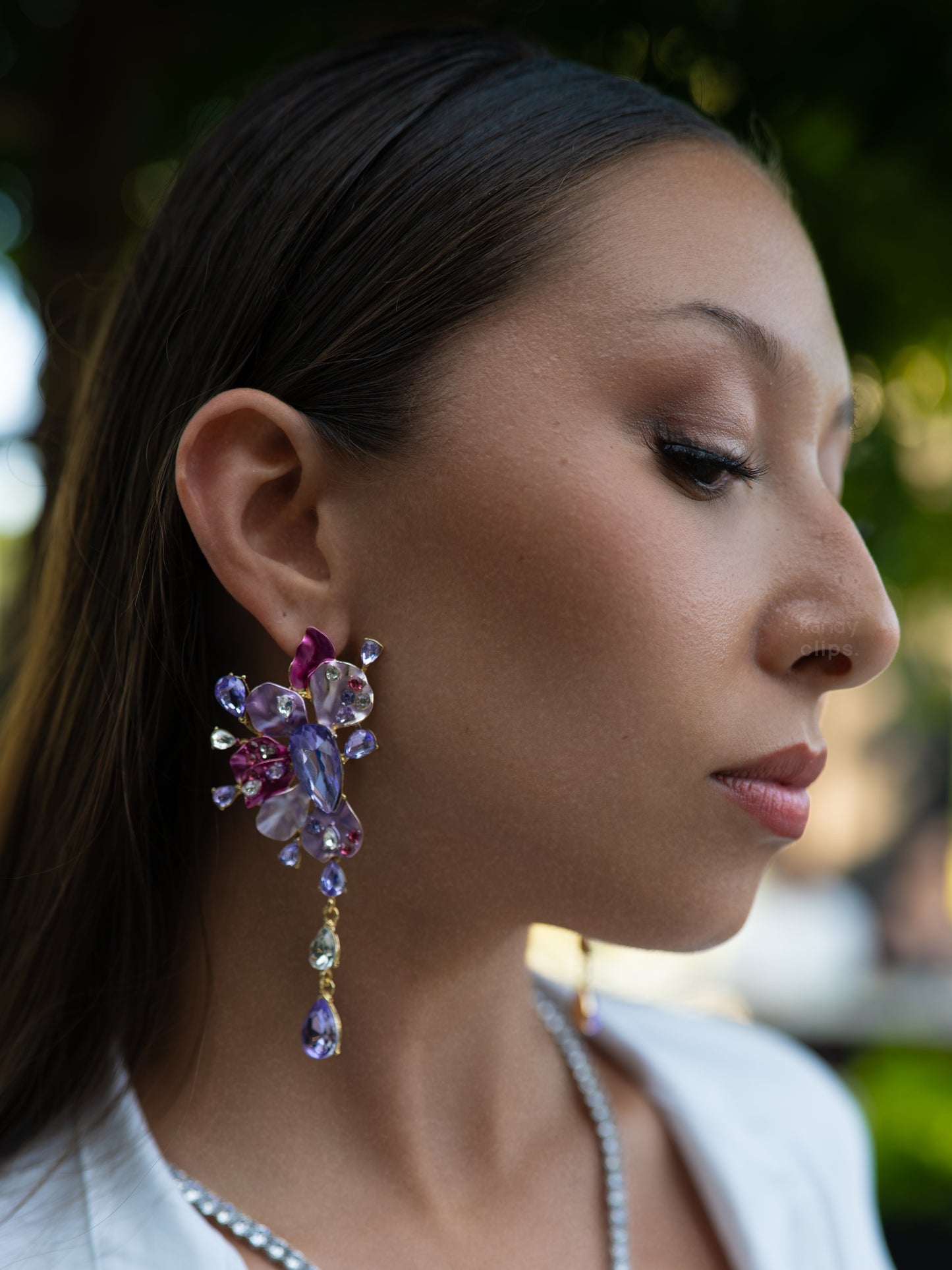 CATTLEYA EARRINGS