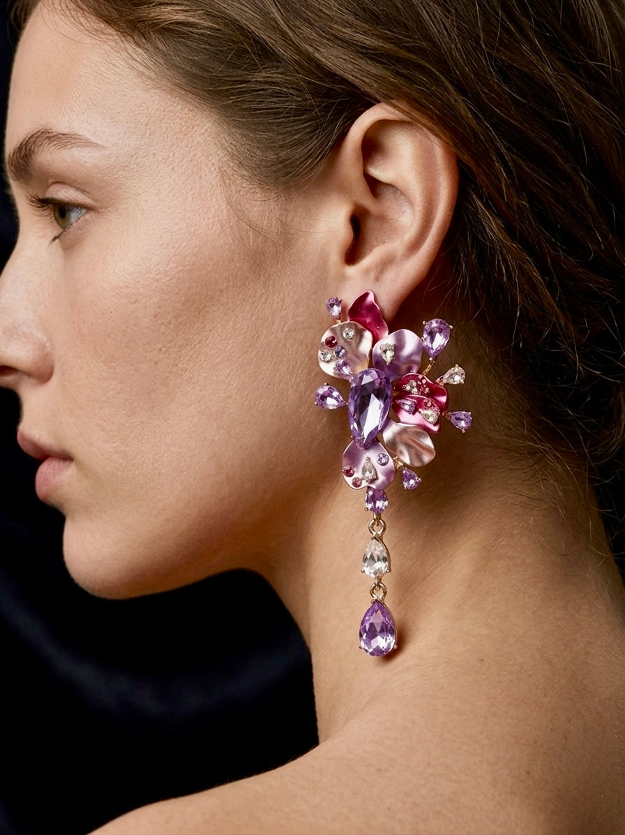 CATTLEYA EARRINGS