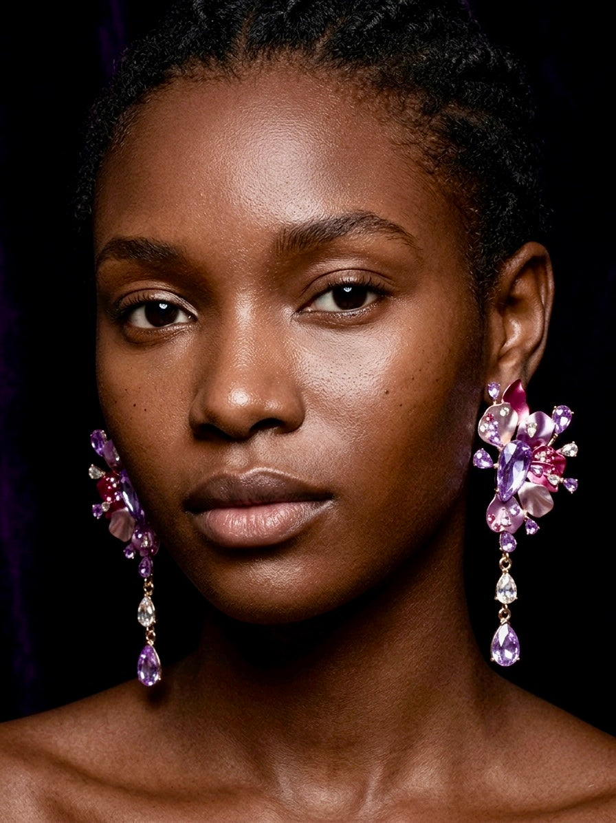 CATTLEYA EARRINGS
