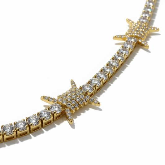 CROWN OF THORNS NECKLACE