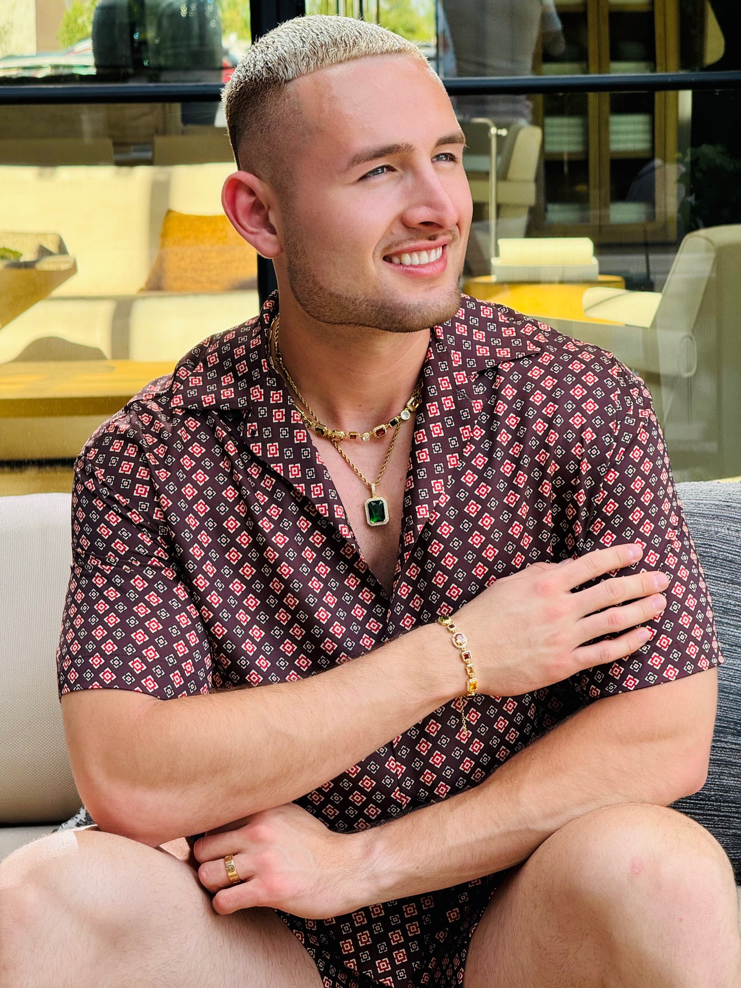 APOLLO GEM STONES NECKLACE