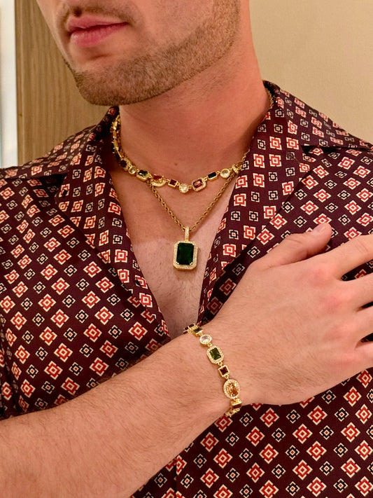 APOLLO Gem Stones Necklace