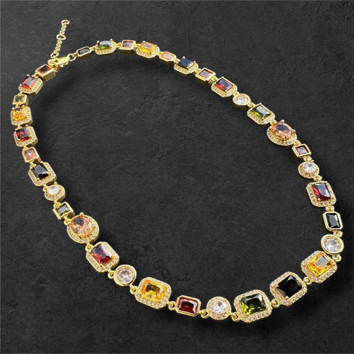 APOLLO GEM STONES NECKLACE