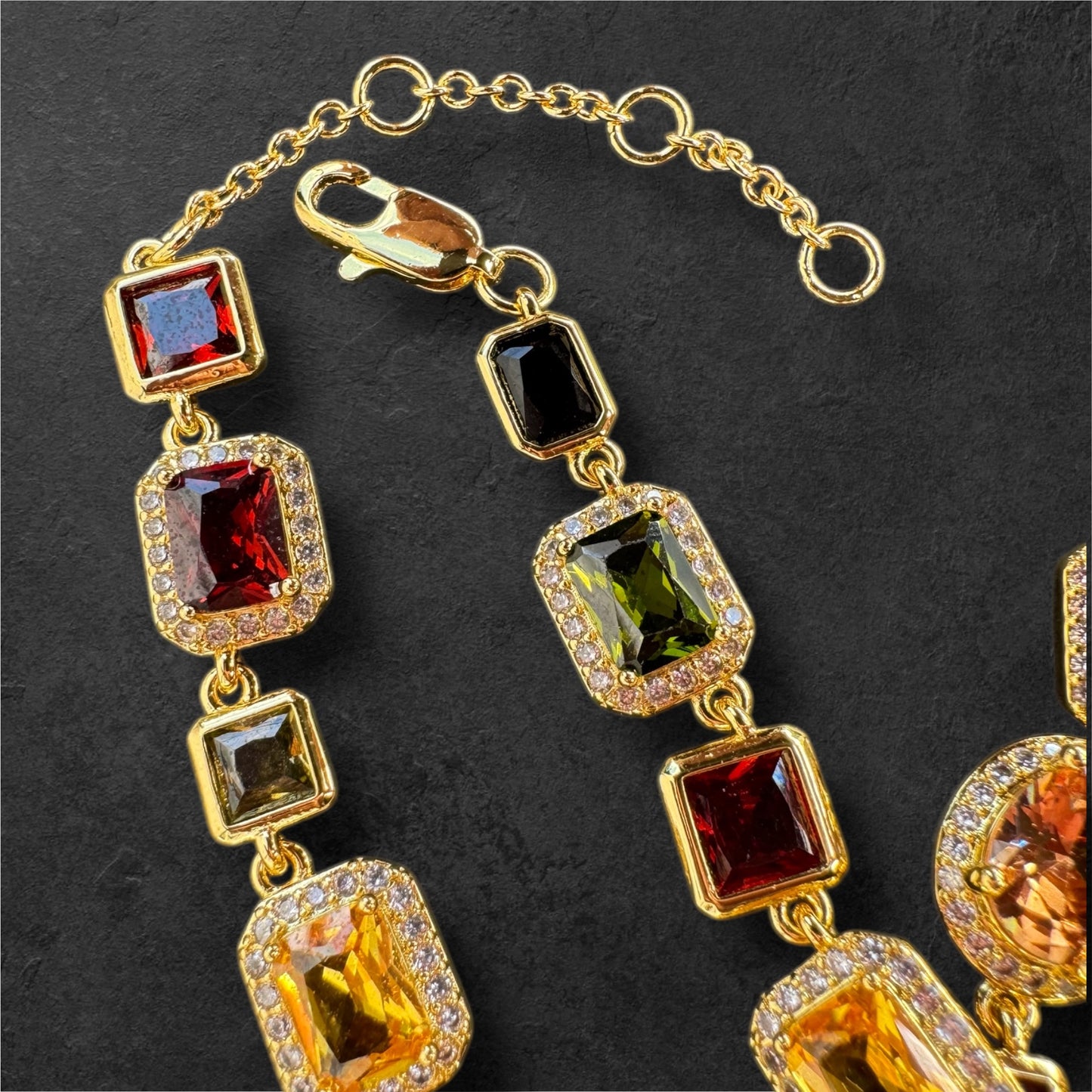 APOLLO GEM STONES NECKLACE